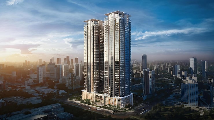 Paradise Sai World City under construction 3 BHK apartments in Panvel
