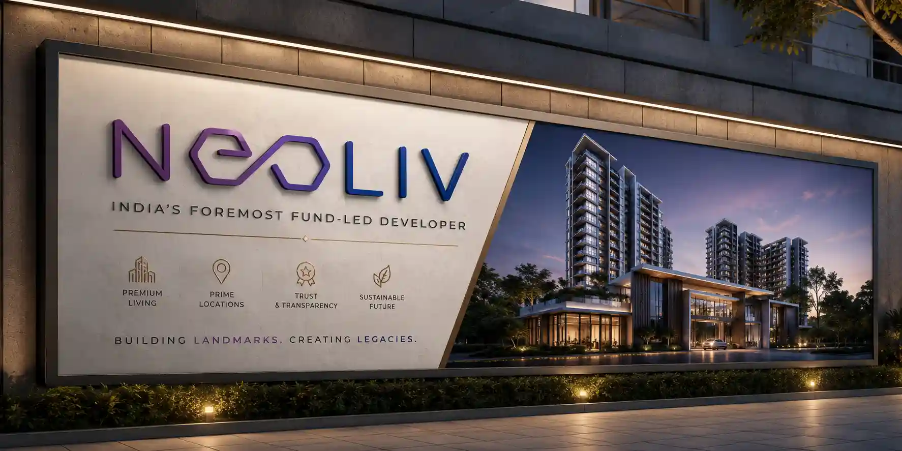 Neoliv Official Logo for Projects in Panvel Navi Mumbai