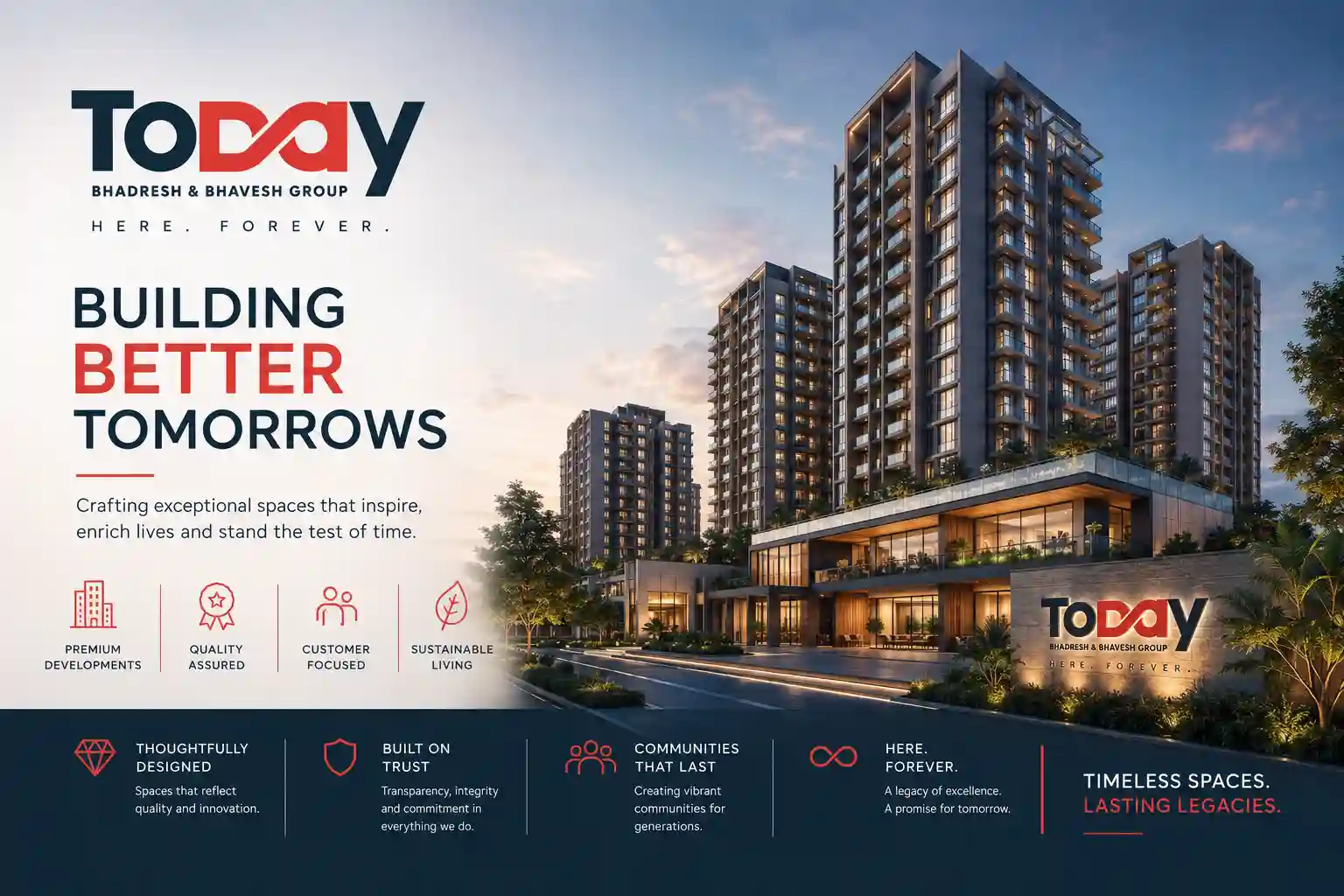 Today Group official logo for upcoming projects in Panvel Navi Mumbai