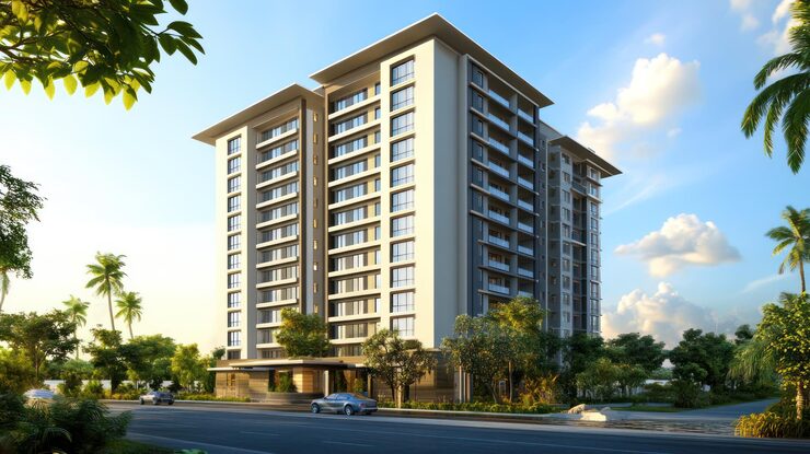 Marathon Nexzone Nova upcoming 2 and 3 BHK apartments in Panvel