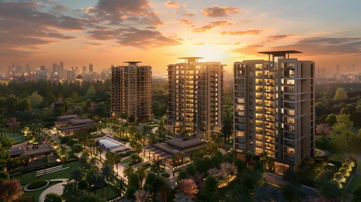 Wadhwa Wise City Panvel offers 1,2,3 BHK spacious apartments with modern design and township amenities